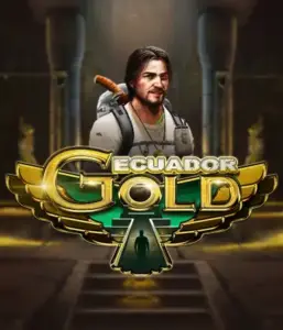 ELK Studios' Ecuador Gold slot displayed with its lush jungle backdrop and symbols of South American culture. Highlighted in this image is the slot's expansive 6-reel layout, complemented with its innovative game mechanics, appealing for those drawn to adventurous slots.